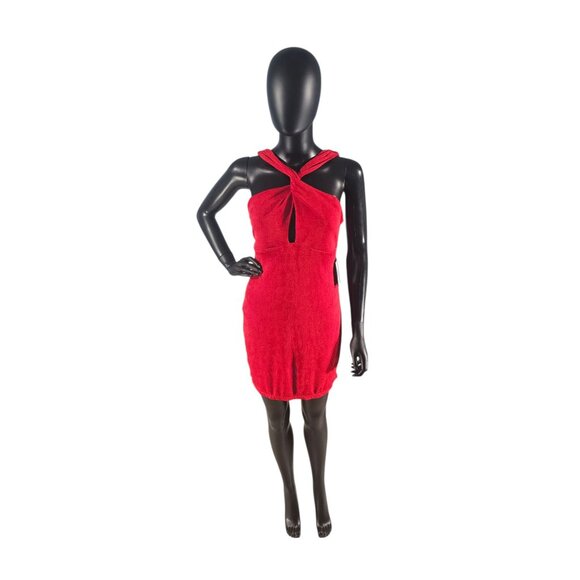 wild fable Dresses & Skirts - Red Cross Back Stretch Bodycon Dress - Wild Fable